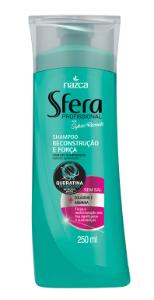 Shampoo Sfera Reconstrucao E Forca 250 Mililitros