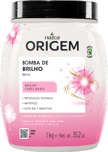 Creme Tratamento Nazca Origem Bomba De Brilho Brilho Espelhado 1 Kg