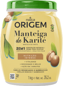 Creme Tratamento Nazca Origem Manteiga De Karité Nutrição Intensa 1 Kg