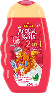 Shampoo Nazca Acqua Kids 2 Em 1 Milk Shake 250ml