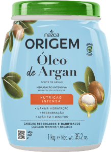 Creme Tratamento Nazca Origem Óleo De Argan Nutrição Intensa 1 Kg