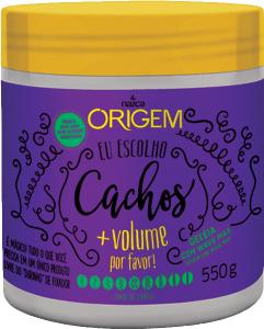 Geléia Nazca Origem Eu Escolho Cachos + Volume Por Favor 510 Gr