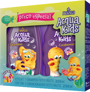Kit Shampoo E Condicionador Nazca Acqua Kids Tutti Frutti 250ml