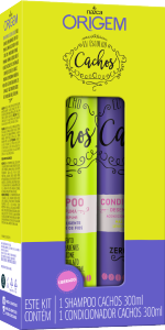 Kit Shampoo + Condicionador Nazca Origem Cachos 300ml+300ml