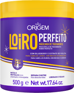 Máscara De Tratamento Nazca Origem Loiro Perfeito 500g