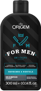 Shampoo Nazca Origem For Men  Anticaspa 300ml