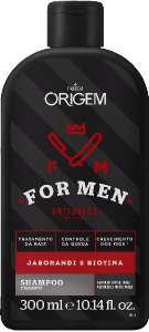 Shampoo Nazca Origem For Men Antiqueda 300ml