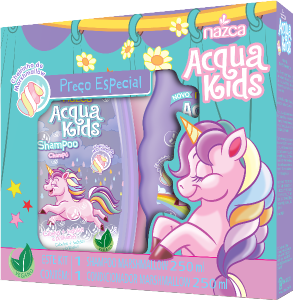 Kit Shampoo E Condicionador Nazca Acqua Kids Marshmallow 250ml