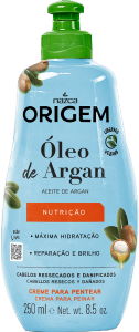 Creme P/ Pentear Nazca Origem Óleo De Argan Nutrição 250ml