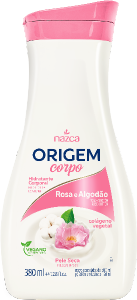 Hidratante Corporal Nazca Origem Rosa E Algodão Pele Seca 380ml