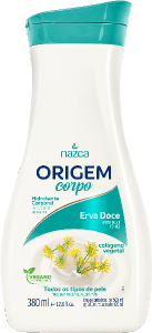 Hidratante Corporal Nazca Origem Erva Doce Todos Os Tipos De Pele 380ml