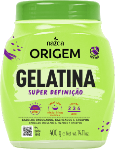 Creme Tratamento Nazca Origem Gelatina Super Definição 400 Gr