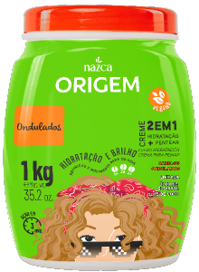 Creme Tratamento Nazca Origem Potão Ondulados Hidratação E Brilho 1 Kg