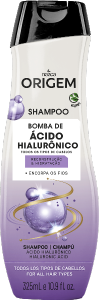 Shampoo Nazca Origem Bomba Ácido Hialurônico 325ml