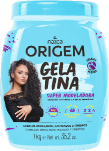 Creme Tratamento Nazca Origem Gelatina Super Modeladora 1 Kg