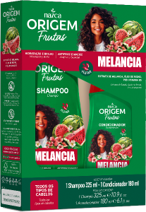 Kit Shampoo + Condicionador Nazca Origem Melancia 325ml + 180ml