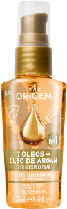 Óleo Sérum Capilar Nazca Origem 7 Óleos + Óleo De Argan 50ml