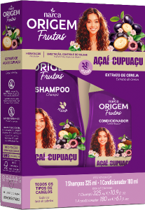 Kit Shampoo + Condicionador Nazca Origem Açai Cupuaçu 325+180ml