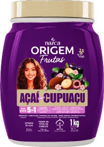 Creme Tratamento Nazca Origem Açai Cupuaçu 5 Em 1 1 Kg