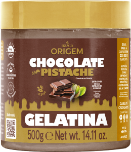 Creme Tratamento Nazca Gelatina Chocolate E Pistache 500g