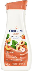 Hidratante Corporal Nazca Origem Pessego Todos Tipos De Pele 380ml