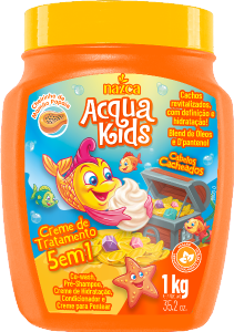 Creme Tratamento Nazca Origem Acqua Kids Cachos 5 Em 1 1kg