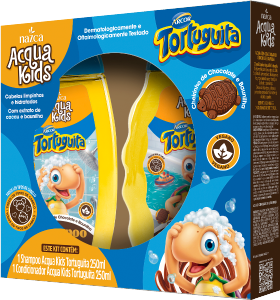 Kit Shampoo E Condicionador Nazca Acqua Kids Tortugita 250ml
