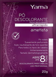 Pó Descolorante Yamá Ametista Ultrarrápido 20g