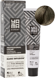 Tintura Mini Kit Yama Expert Nano Infusion Prof 5.1 Castanho Acinzentado 60g