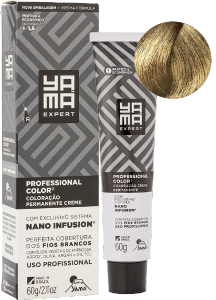 Tintura Mini Kit Yama Expert Nano Infusion Prof 8.0 Louro Claro 60g