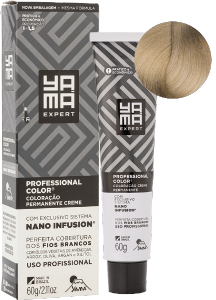 Tintura Mini Kit Yama Expert Nano Infusion Prof 9.0 Louro Muito Claro 60g
