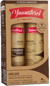 Kit Shampoo + Multifuncional Yamasterol Argan 320ml