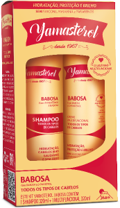 Kit Shampoo + Multifuncional Yamasterol Babosa 320ml