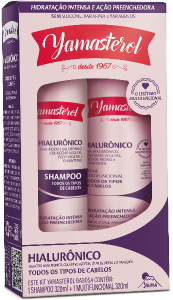 Kit Shampoo + Multifuncional Yamasterol Hialurônico 320ml
