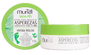 Creme P/ Prevenir Asperezas Muriel Hydra Touch Hidratante P/ Pés Peles Extremamente Seca 150g