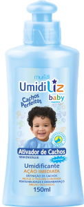 Ativador De Cachos Umidiliz Baby Azul 150ml
