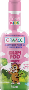 Shampoo Muriel Graacc Kids Menina Suave 300ml