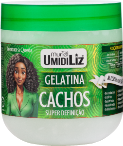 Gelatina Muriel Umidiliz Super Definição Cachos Alecrim C/ Babosa 500g