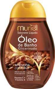 Sabonete Liquido Óleo Banho Muriel Amendoa Com Avelã 230ml