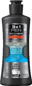 Shampoo Anticaspa Muriel Vita Capili 3x1 Mega Hidratação 200ml