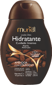 Loção Hidratante Corporal Muriel Amendoas C/ Colageno 200ml