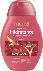 Loção Hidratante Corporal Muriel Romã Care 200ml