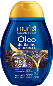 Sabonete Liquido Óleo Banho Muriel Elixir Árabe 230ml