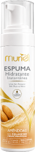 Espuma Hidratante Instantânea Muriel Amêndoas C/ Colágeno 150ml