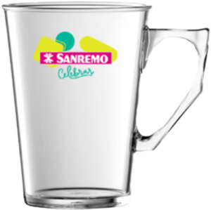 Caneca Ps Celebrar Plástico 290ml Transparente Sanremo Ref Sr3008/1