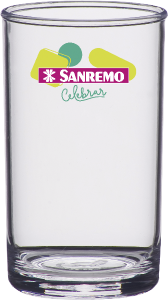 Copo Long Drink Ps Celebrar Plástico 300ml Transparente Sanremo Ref Sr3002/1