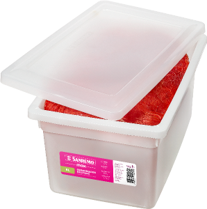 Organizador Multiuso Retangular Max C/ Tampa 8l (C33x L21,8x A16,7cm) Branco Sanremo Ref Sr2508/1