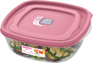 Pote Quadrado Flor 2,7l Rosa Do Himalaia Sanremo Ref Sr712/57n