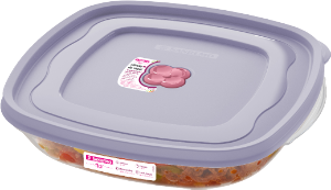 Pote Petiqueira Flor C/ Divisória 1,5l Lavanda Sanremo Ref Sr716/5n