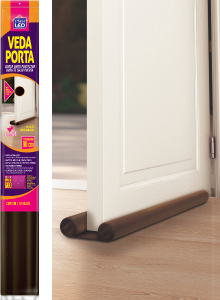 Veda Porta  Nylon Lavável / Impermeável 90cm Preto Plast Leo Ref 946